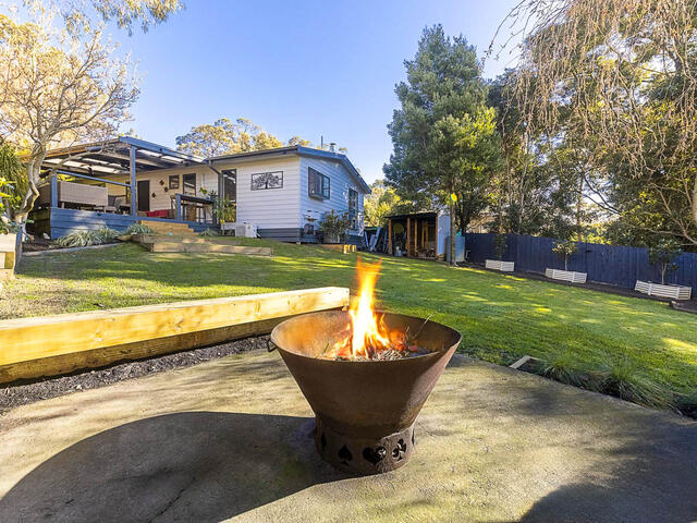 From the firepit to the deck